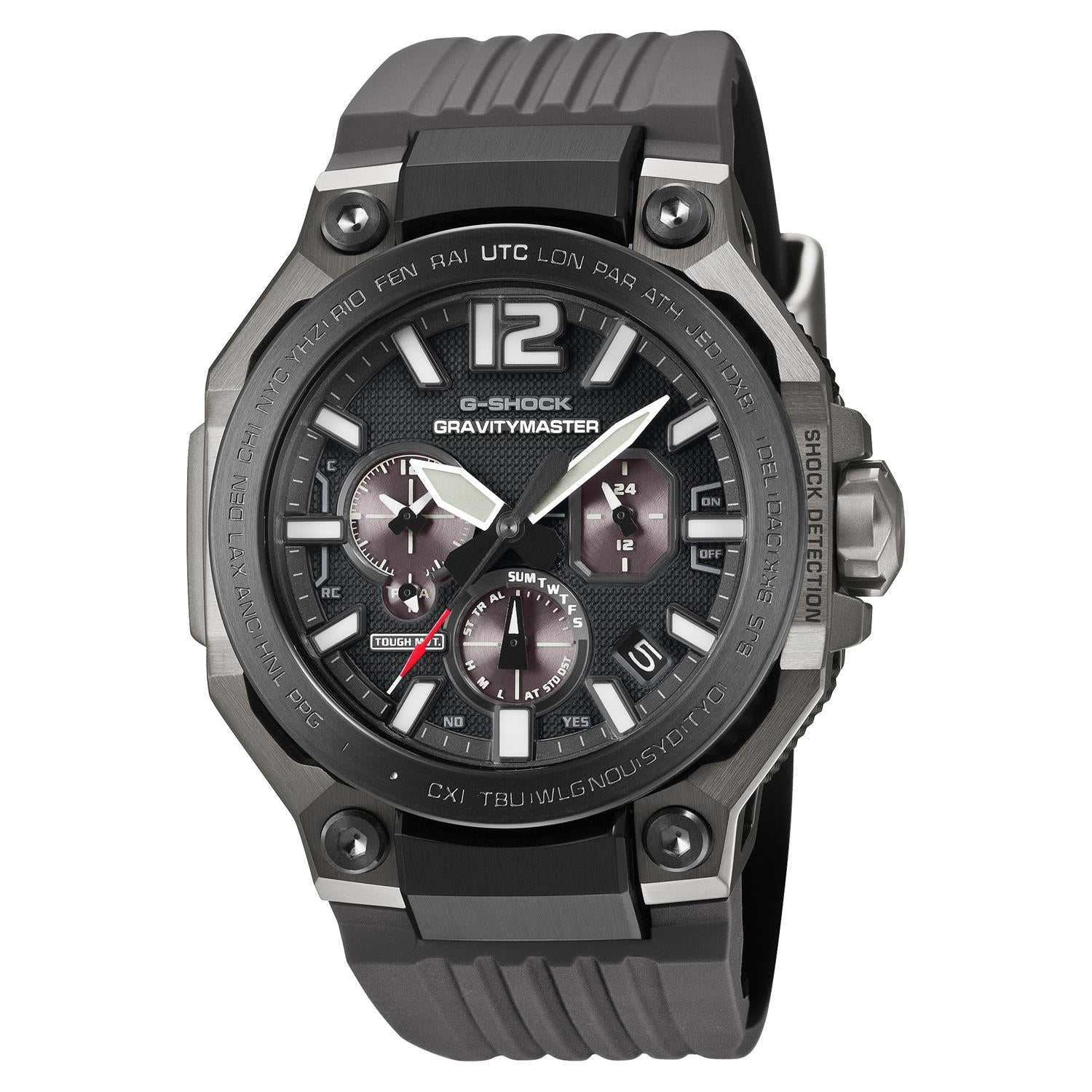 カシオ Gショック GWR-B3000B-8AJF マスターオブG グラビティマスター タフムーブメント TOUGH MVT.2 針位置自動補正機能  電波ソーラー スマートフォンリンク  メンズ 腕時計 防水 watch ジーショック CASIO G-SHOCK 公式サイト掲載店【0726】※7月10日発売予定