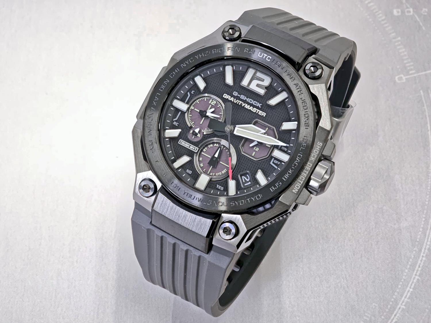 カシオ Gショック GWR-B3000B-8AJF マスターオブG グラビティマスター タフムーブメント TOUGH MVT.2 針位置自動補正機能  電波ソーラー スマートフォンリンク  メンズ 腕時計 防水 watch ジーショック CASIO G-SHOCK 公式サイト掲載店【0726】※7月10日発売予定