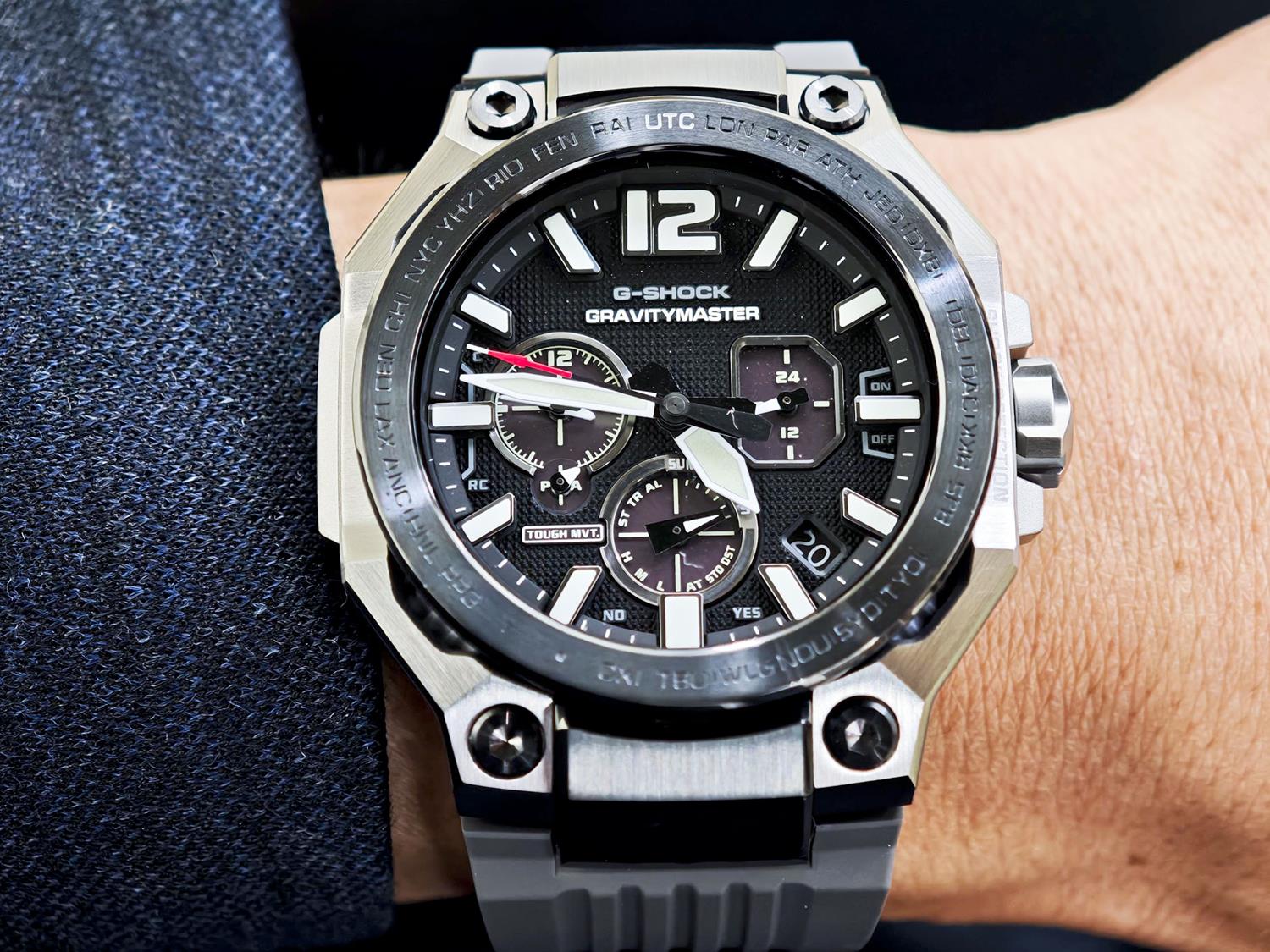 カシオ Gショック GWR-B3000B-8AJF マスターオブG グラビティマスター タフムーブメント TOUGH MVT.2 針位置自動補正機能  電波ソーラー スマートフォンリンク  メンズ 腕時計 防水 watch ジーショック CASIO G-SHOCK 公式サイト掲載店【0726】※7月10日発売予定