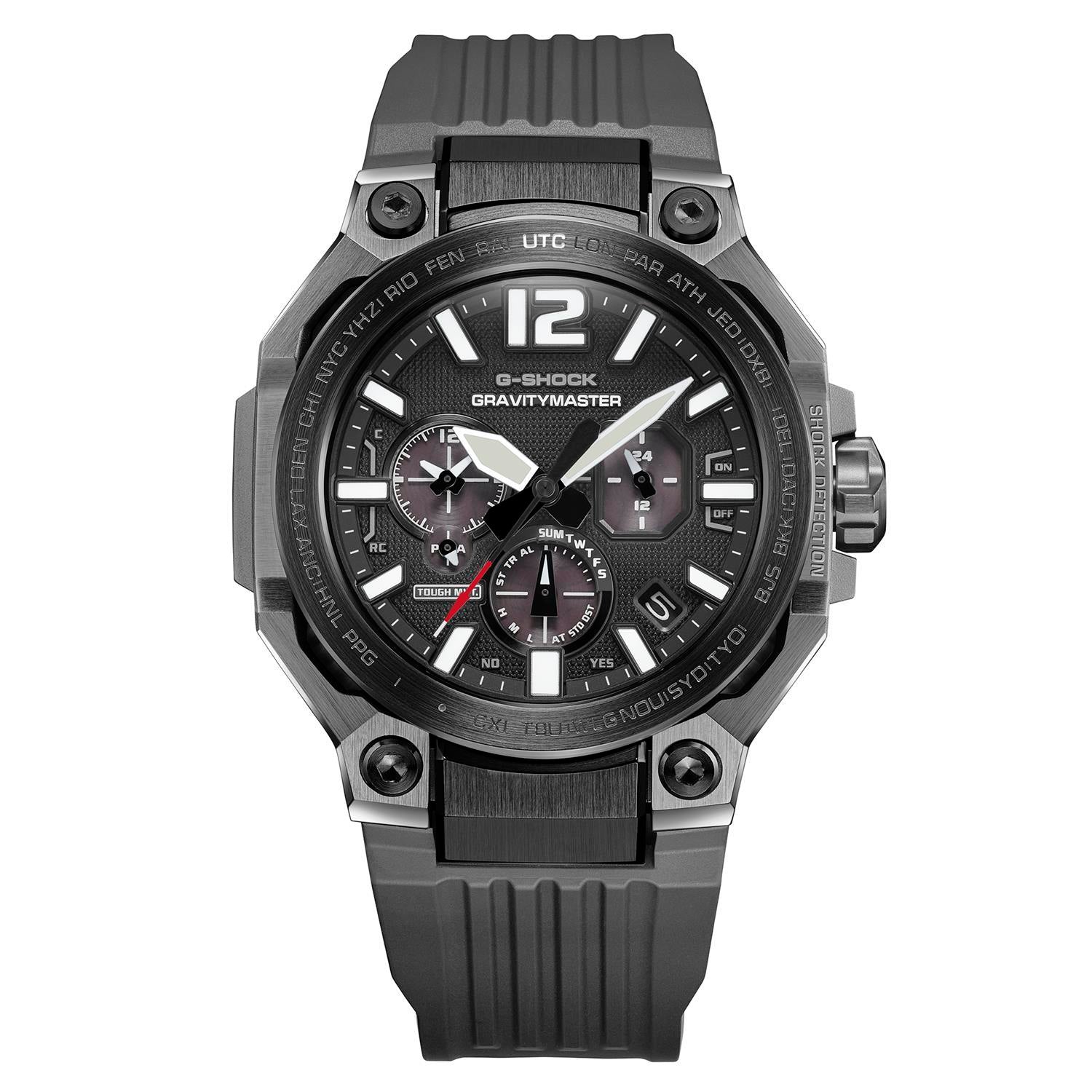 カシオ Gショック GWR-B3000B-8AJF マスターオブG グラビティマスター タフムーブメント TOUGH MVT.2 針位置自動補正機能  電波ソーラー スマートフォンリンク  メンズ 腕時計 防水 watch ジーショック CASIO G-SHOCK 公式サイト掲載店【0726】※7月10日発売予定