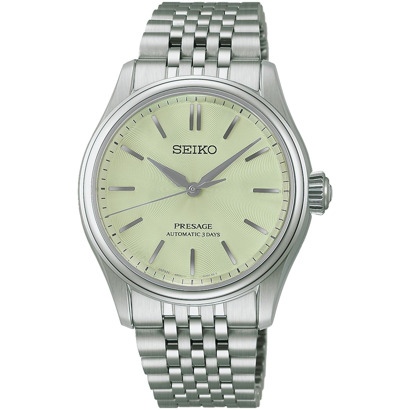 セイコー プレザージュ HCC002J クラシックシリーズ 自動巻き 38mm 72時間 若竹色 メンズ 腕時計 SEIKO PRESAGE 国内正規品 コアショップ専用【0726】