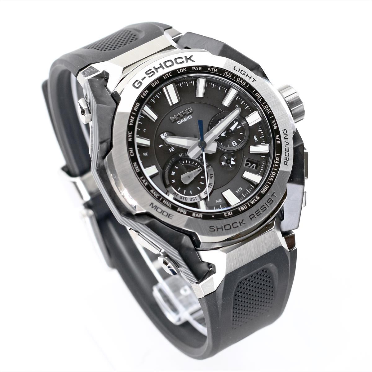 【ウオッチケアクロス付き】【最長36回無金利ローン】カシオ Gショック MTG-B4000-1AJF スマホリンク対応 電波ソーラー腕時計 カーボン積層フレーム CASIO  MT-G G-SHOCK【0625】_10spl