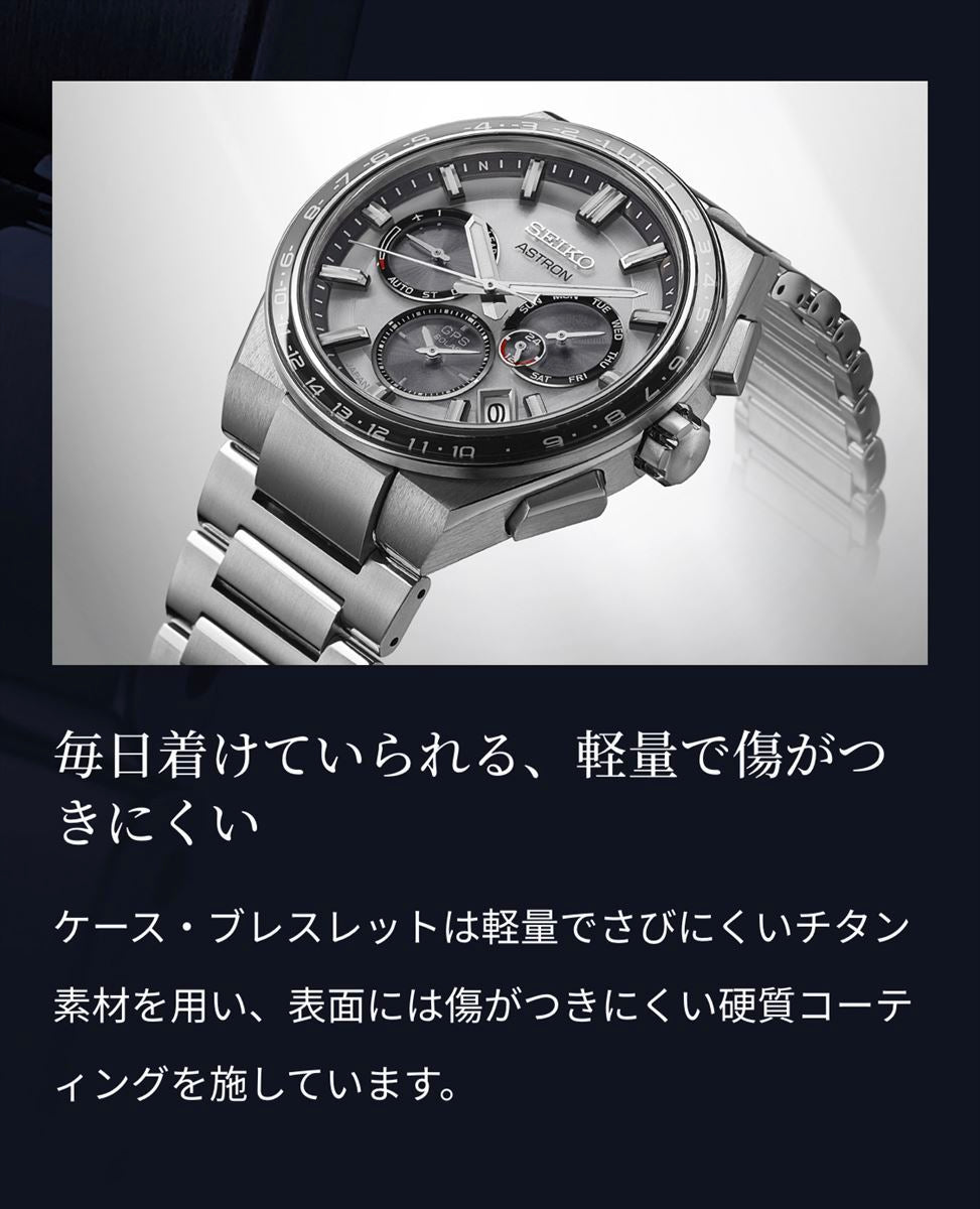 【今なら大谷翔平選手ボブルヘッド付き】SEIKO ASTRON セイコー アストロン SBXC107 NEXTER シリーズ コアショップ限定 GPS ソーラーモデル