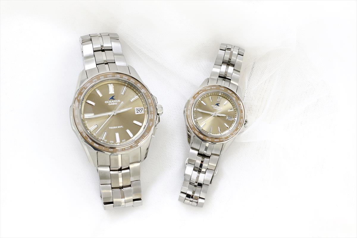 カシオ オシアナス OCW-S40-5AJF ソーラー 電波時計 腕時計 レディース ペアモデル CASIO OCEANUS【0525】_10spl