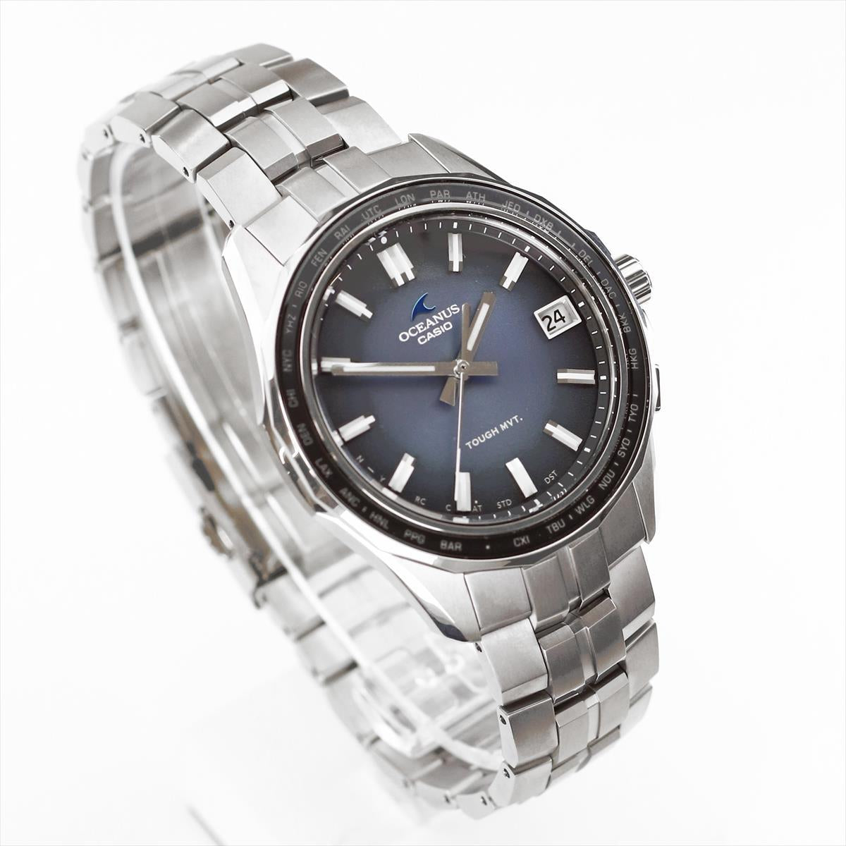 カシオ オシアナス マンタ OCW-S400RA-2AJF グラデーションダイアル スマートフォンリンク ソーラー 電波時計 腕時計 メンズ  CASIO OCEANUS Manta【0625】_10spl