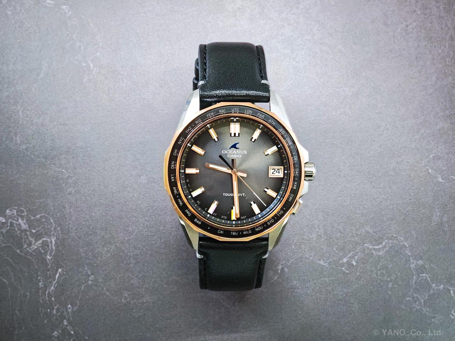 カシオ オシアナス CASIO OCEANUS マンタ Manta OCW-S400RL-8AJR Retro Tone Collection 国内限定300本ソーラー 電波時計 腕時計 メンズ  CASIO OCEANUS 【0826】※8月7日発売予定