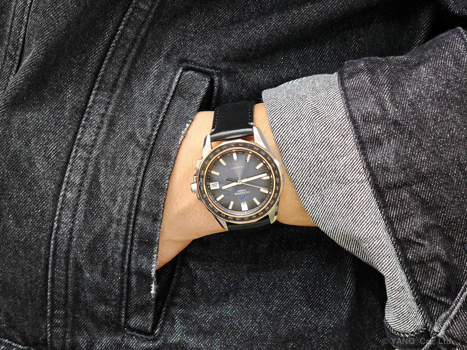 カシオ オシアナス CASIO OCEANUS マンタ Manta OCW-S400RL-8AJR Retro Tone Collection 国内限定300本ソーラー 電波時計 腕時計 メンズ  CASIO OCEANUS 【0826】※8月7日発売予定