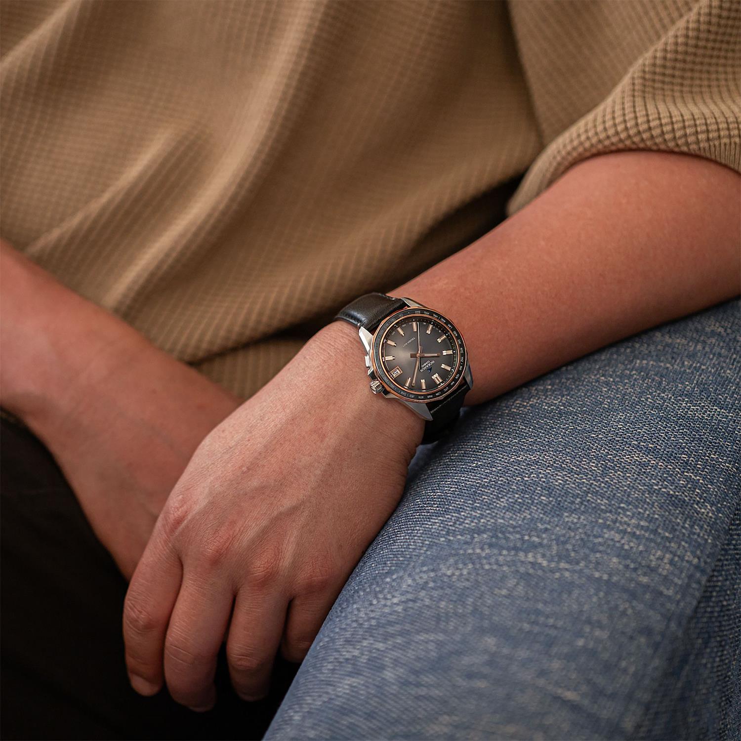 カシオ オシアナス CASIO OCEANUS マンタ Manta OCW-S400RL-8AJR Retro Tone Collection 国内限定300本ソーラー 電波時計 腕時計 メンズ  CASIO OCEANUS 【0826】※8月7日発売予定