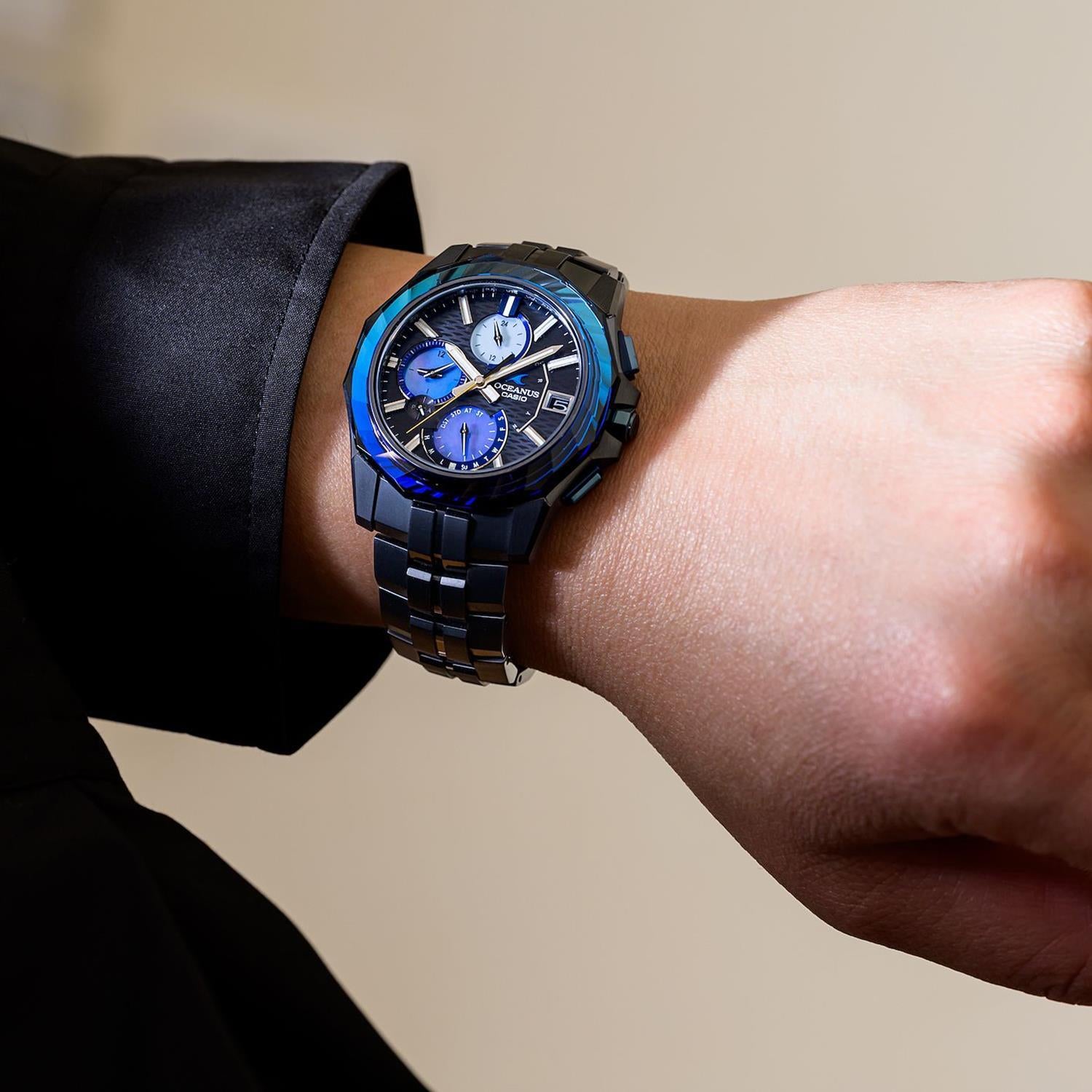 カシオ オシアナス マンタ OCW-S6000AP-1AJR 阿波藍 世界限定700本 CASIO WATCH Partner Shopモデル OCEANUS Manta【0626】【最長60回無金利ローン】※6月12日発売