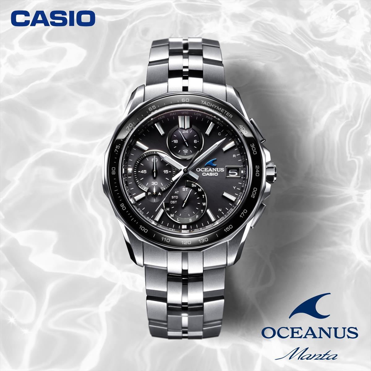 カシオ オシアナス マンタ  OCW-S7000-1A2JF ソーラー 電波時計 コネクテッド 腕時計 メンズ CASIO OCEANUS【0225】_10spl