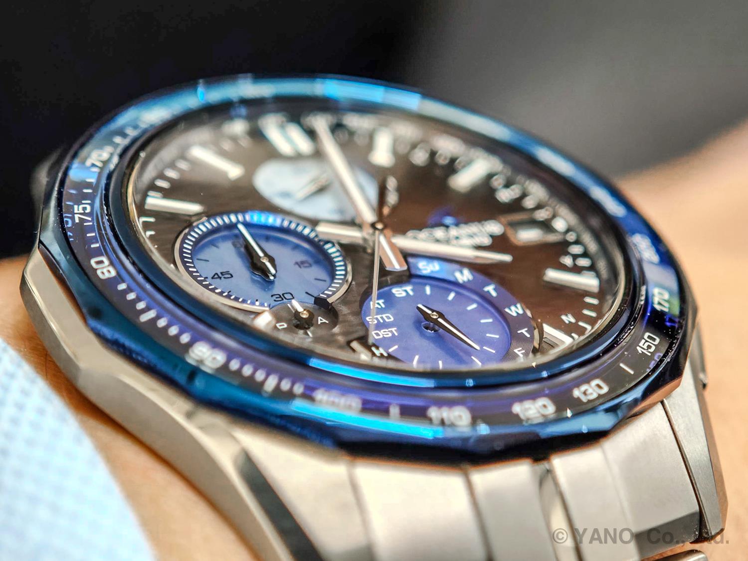 カシオ OCEANUS マンタ OCW-S7000AP-1AJF 阿波藍 世界限定1300本 白蝶貝ダイヤル 電波ソーラー Bluetooth モバイルリンク チタン 日本製 腕時計 CASIO OCEANUS Manta【0526】※5月22日発売予定