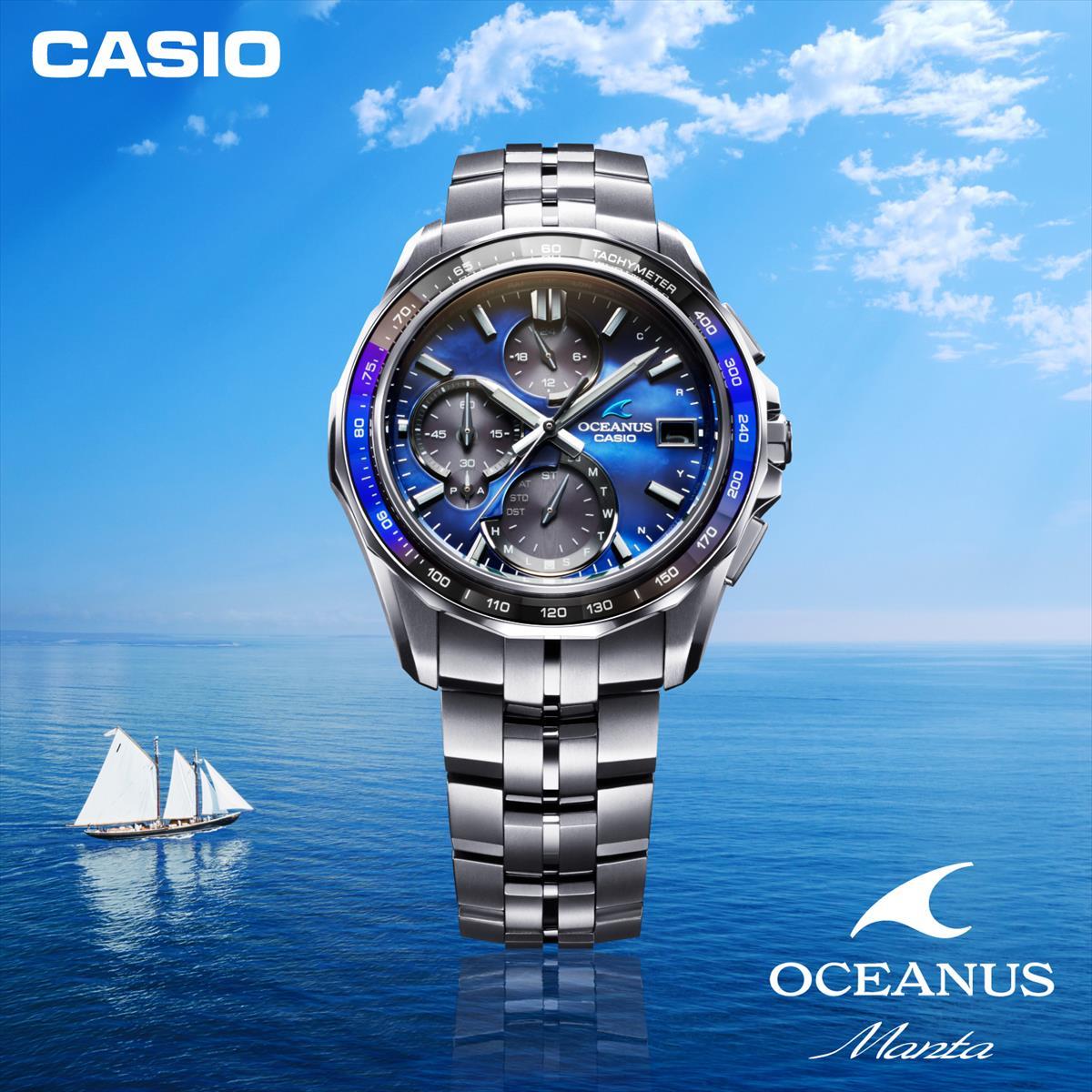 カシオ オシアナス マンタ  OCW-S7000BV-2AJR ソーラー 電波時計 コネクテッド 腕時計 メンズ CASIO OCEANUS【0624】