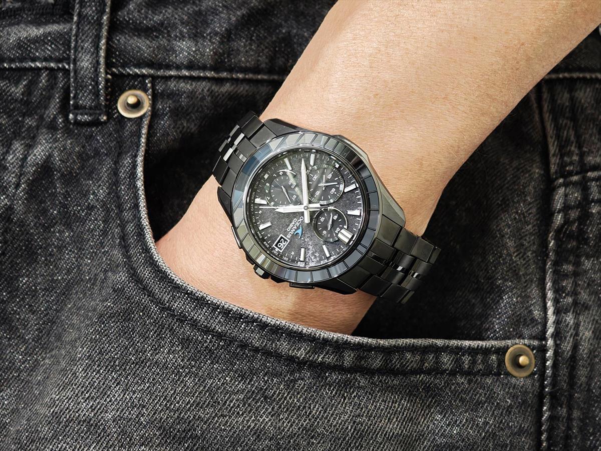 カシオ オシアナス Manta OCW-S7000CN-1AJF 江戸切子サファイアベゼル DLCチタン 電波ソーラー Bluetooth 10気圧 世界限定1600本 CASIO OCEANUS Manta【1125】【rx01】