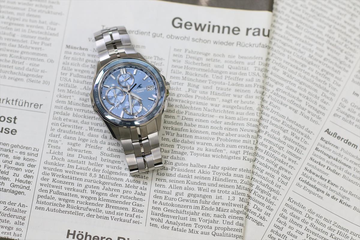 カシオ オシアナス マンタ OCW-S7000E-2AJF スマートフォンリンク ソーラー 電波時計 腕時計 メンズ ペアモデル CASIO OCEANUS Manta【0525】_10spl