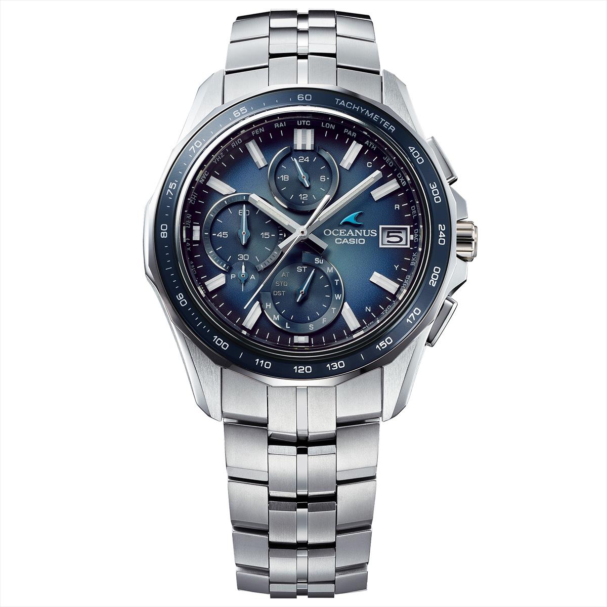 カシオ オシアナス マンタ OCW-S7000RA-2AJF グラデーションダイアル スマートフォンリンク ソーラー 電波時計 腕時計 メンズ  CASIO OCEANUS Manta【0625】_10spl