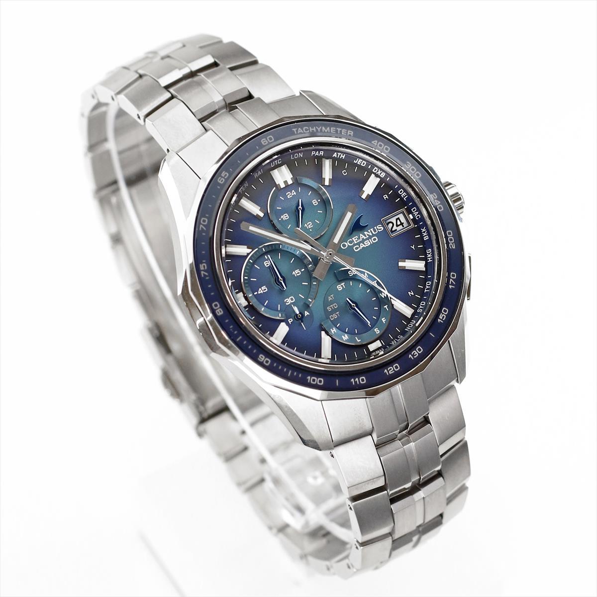 カシオ オシアナス マンタ OCW-S7000RA-2AJF グラデーションダイアル スマートフォンリンク ソーラー 電波時計 腕時計 メンズ  CASIO OCEANUS Manta【0625】_10spl