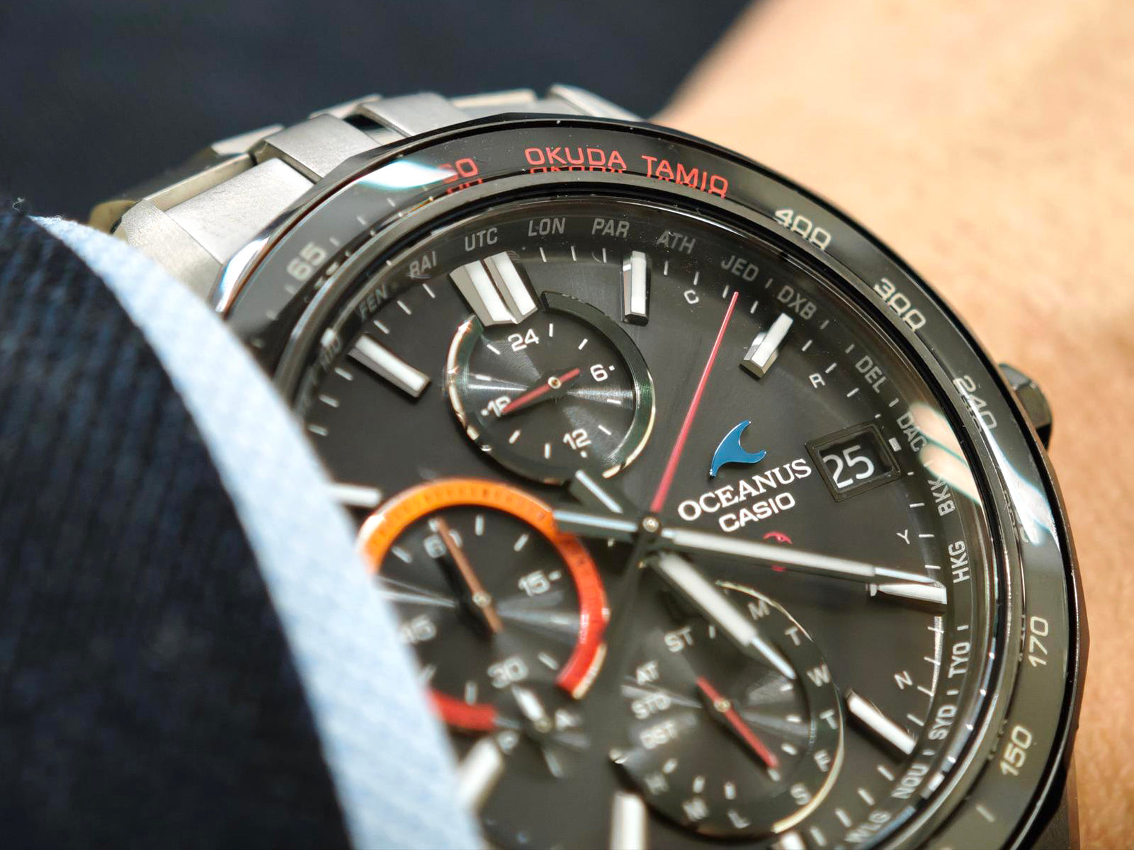 カシオ オシアナス マンタ  奥田民生コラボ OCW-S7000TS-1AJR 日本限定1000本 CASIO WATCH Partner Shopモデル 電波ソーラー Bluetooth OCEANUS Manta【1125】【最長60回無金利ローン】※11月21日発売予定