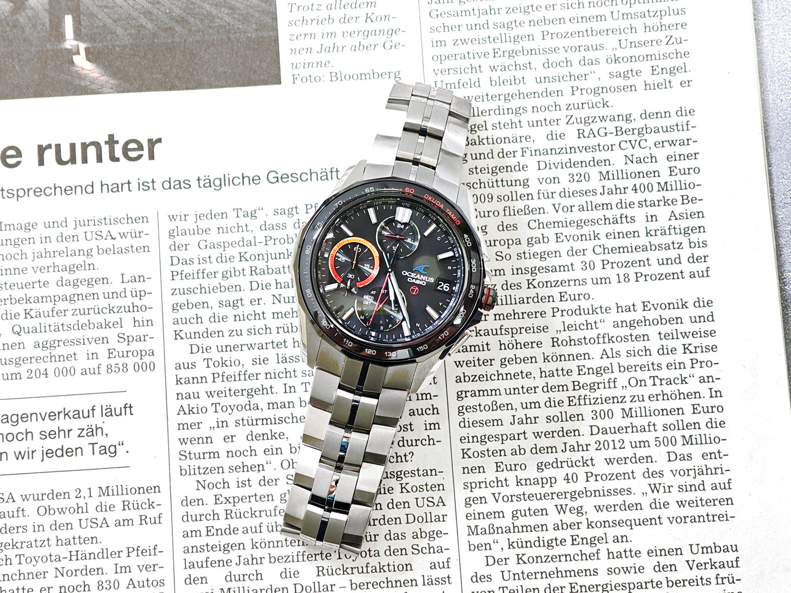 カシオ オシアナス マンタ  奥田民生コラボ OCW-S7000TS-1AJR 日本限定1000本 CASIO WATCH Partner Shopモデル 電波ソーラー Bluetooth OCEANUS Manta【1125】【最長60回無金利ローン】※11月21日発売予定