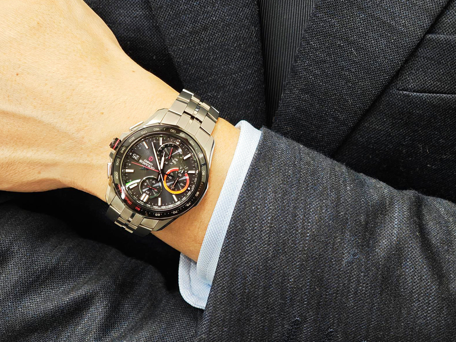 カシオ オシアナス マンタ  奥田民生コラボ OCW-S7000TS-1AJR 日本限定1000本 CASIO WATCH Partner Shopモデル 電波ソーラー Bluetooth OCEANUS Manta【1125】【最長60回無金利ローン】※11月21日発売予定