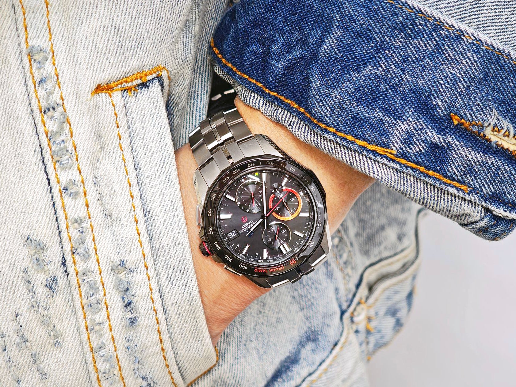 カシオ オシアナス マンタ  奥田民生コラボ OCW-S7000TS-1AJR 日本限定1000本 CASIO WATCH Partner Shopモデル 電波ソーラー Bluetooth OCEANUS Manta【1125】【最長60回無金利ローン】※11月21日発売予定