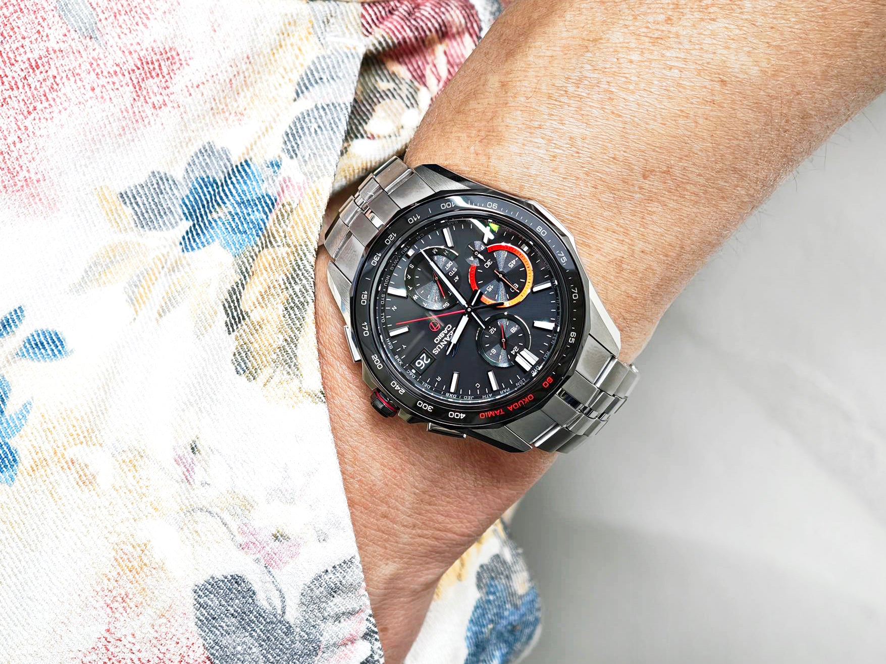 カシオ オシアナス マンタ  奥田民生コラボ OCW-S7000TS-1AJR 日本限定1000本 CASIO WATCH Partner Shopモデル 電波ソーラー Bluetooth OCEANUS Manta【1125】【最長60回無金利ローン】※11月21日発売予定