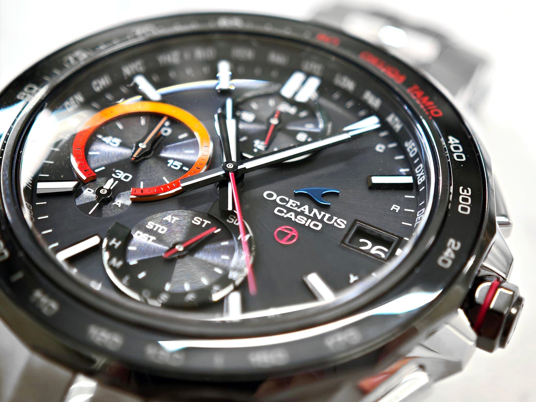 カシオ オシアナス マンタ  奥田民生コラボ OCW-S7000TS-1AJR 日本限定1000本 CASIO WATCH Partner Shopモデル 電波ソーラー Bluetooth OCEANUS Manta【1125】【最長60回無金利ローン】※11月21日発売予定