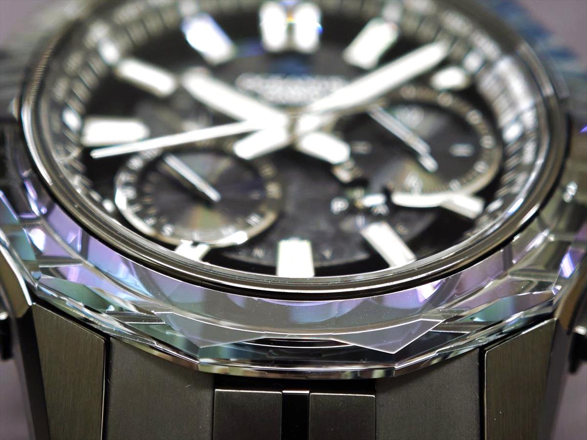 カシオ オシアナス マンタ OCW-SG1000CN-1AJF CASIO WATCH Partner Shopモデル 世界限定600本 ガリウムタフソーラー 電波ソーラー Bluetooth 江戸切子サファイアベゼル｜DLCブラックチタン【1125】【最長60回無金利ローン】※11月14日発売予定