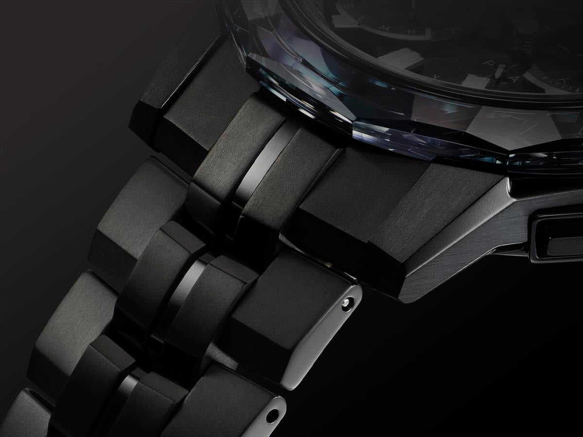 カシオ オシアナス マンタ OCW-SG1000CN-1AJF CASIO WATCH Partner Shopモデル 世界限定600本 ガリウムタフソーラー 電波ソーラー Bluetooth 江戸切子サファイアベゼル｜DLCブラックチタン【1125】【最長60回無金利ローン】※11月14日発売予定