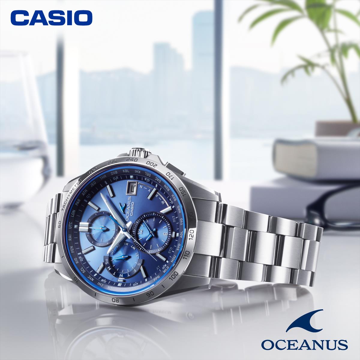 カシオ オシアナス  OCW-T2600-2A3JF ソーラー 電波時計 クロノグラフ メンズ   腕時計 CASIO OCEANUS 【0224】【店頭受取可能商品】