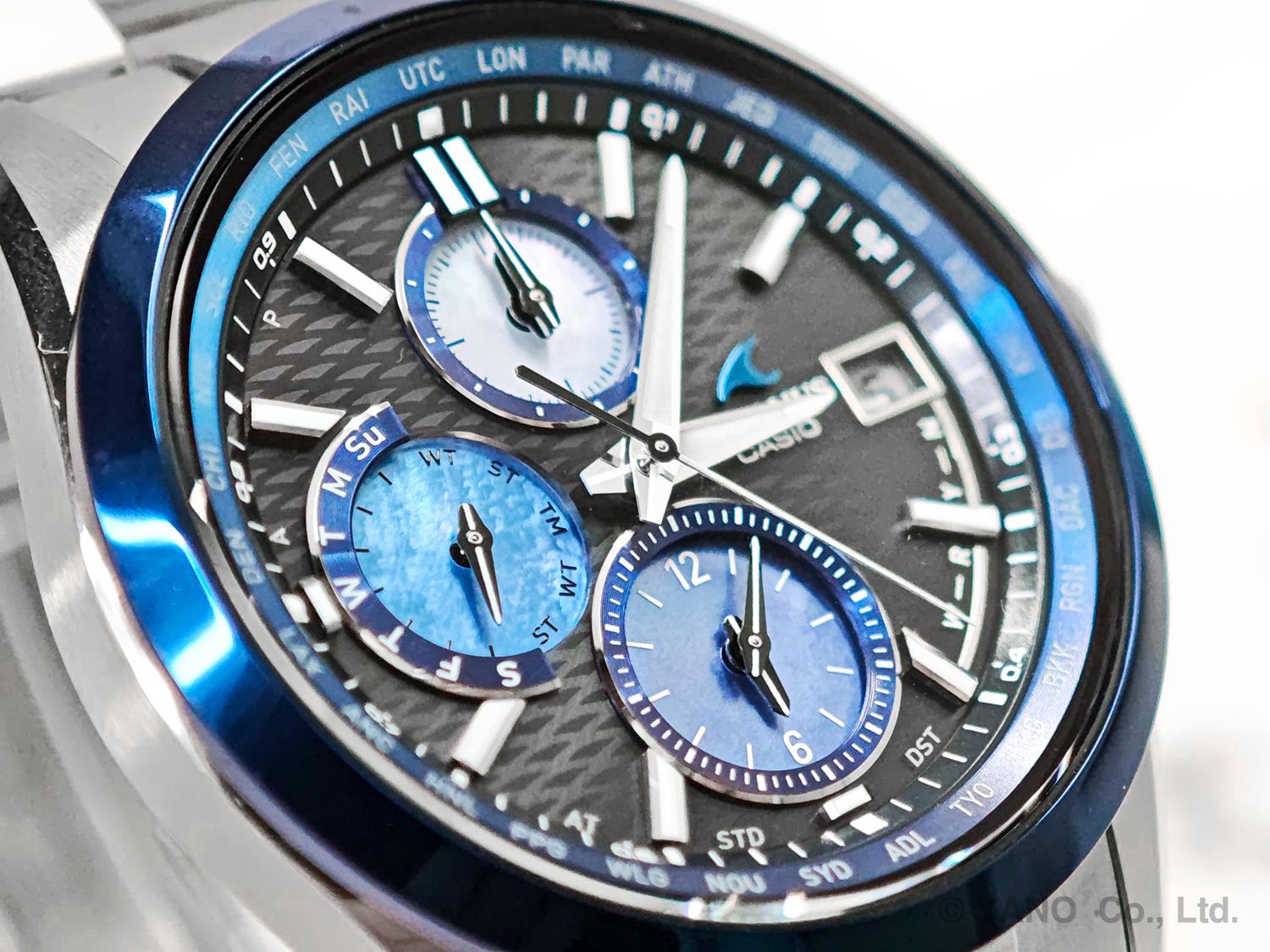 CASIO カシオ OCEANUS オシアナス Classic Line 阿波藍 白蝶貝モデル OCW-T2600AP-1AJF 日本製 腕時計 CASIO OCEANUS 【0526】※5月22日発売予定