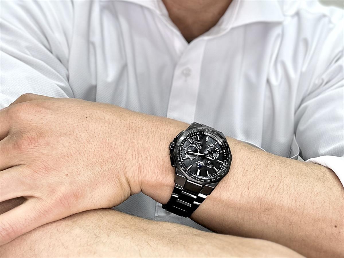 カシオ オシアナス OCW-T6000B-1AJF ソーラー 電波時計 コネクテッド 腕時計 メンズ CASIO OCEANUS【0225】_10spl