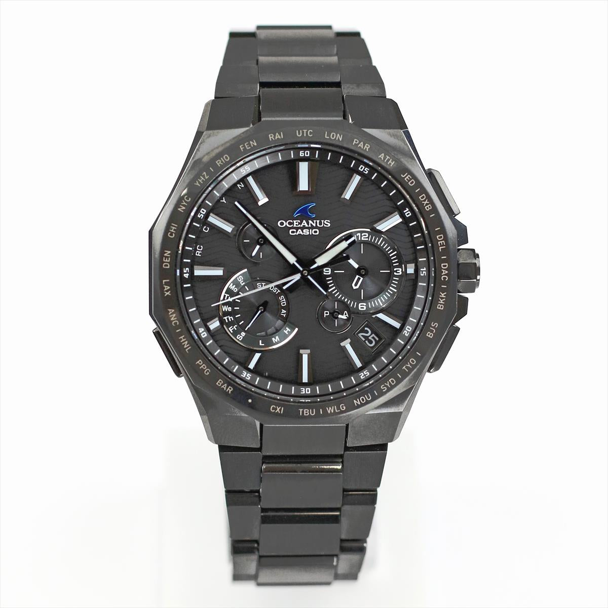カシオ オシアナス OCW-T6000B-1AJF ソーラー 電波時計 コネクテッド 腕時計 メンズ CASIO OCEANUS【0225】_10spl