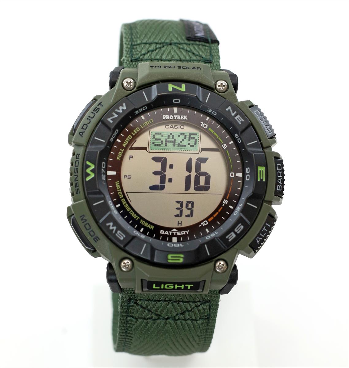 カシオ プロトレック PRG-340B-3JF CASTLONR/キャストロン クロスバンド タフソーラー CASIO PRO TREK Climber Line 【0225】