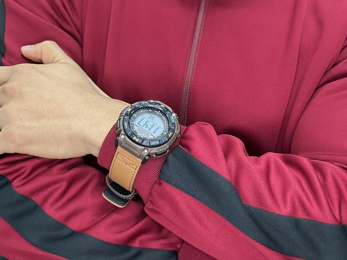 カシオ プロトレック PRG-340L-5JF コヨーテブラウン タフソーラー CASIO PRO TREK Climber Line 【0225】