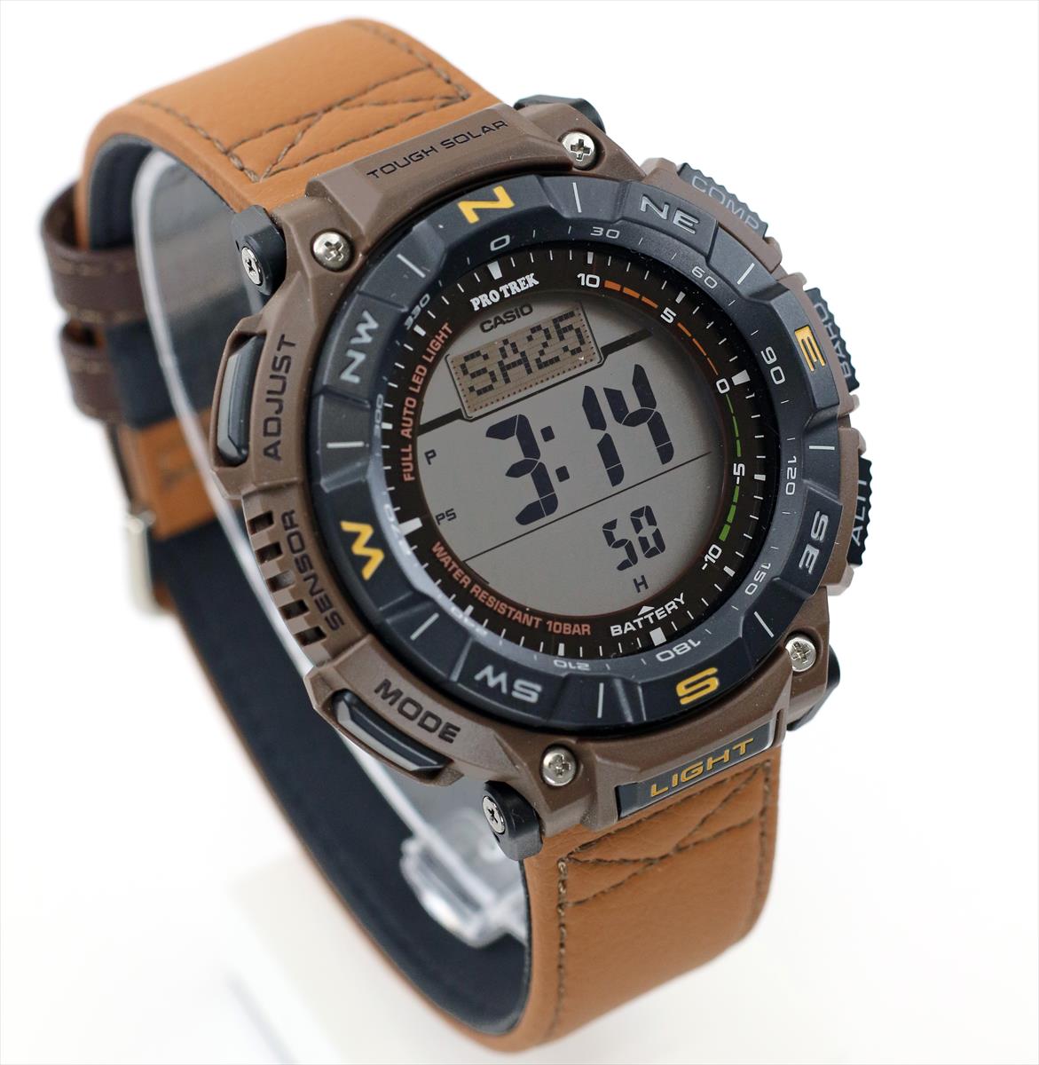 カシオ プロトレック PRG-340L-5JF コヨーテブラウン タフソーラー CASIO PRO TREK Climber Line 【0225】