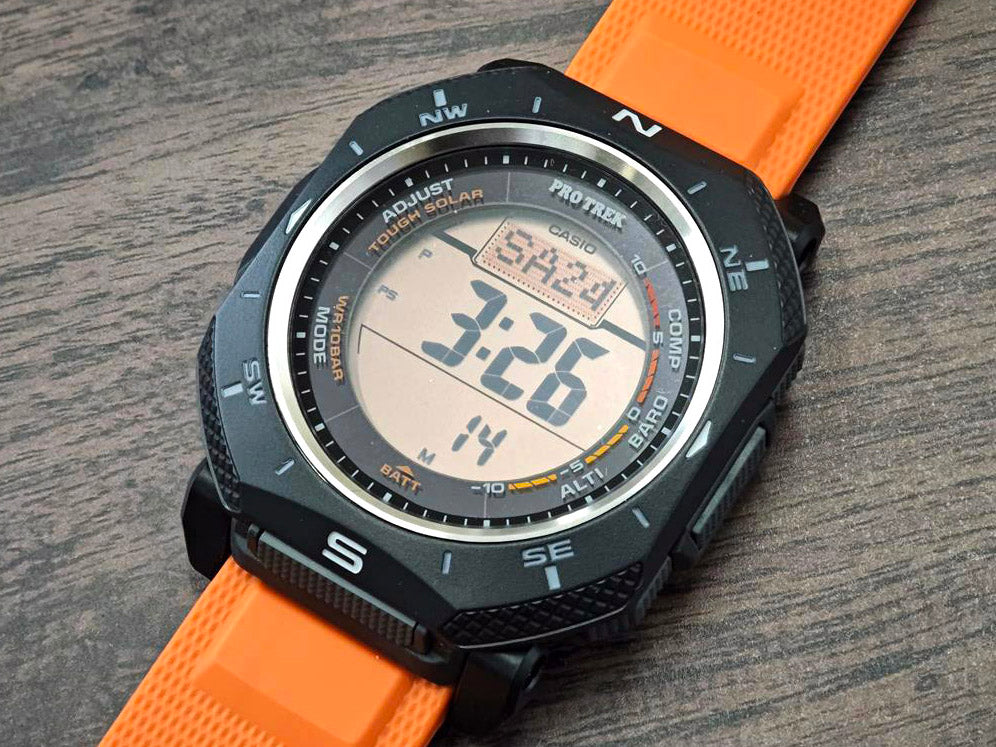 カシオ プロトレック クライマーライン PRG-69-4JF 角型 デジタル タフソーラー トリプルセンサー デュプレックスLCD CASIO PRO TREK 【0226】【rx01】※2月6日発売予定