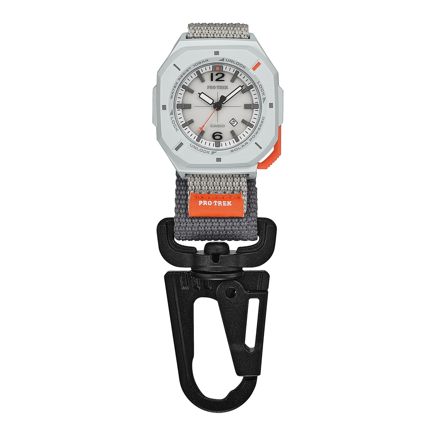 カシオ プロトレック PRO TREK Hiker Line PRJ-01AE-7JR カラビナアタッチメント付属 ソーラー 防水 バイオマスプラスチック アナログ 腕時計 アウトドア キャンプ 登山 トレッキング コンパクト 【0726】※7月10日発売予定