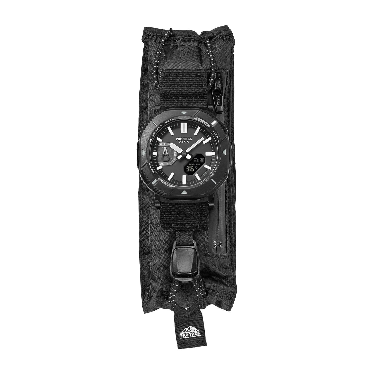 カシオ プロトレック CASIO PRO TREK Hiker Line PRJ-B001EX-1JR ソーラー スマートフォンリンク 10気圧防水 リバーシブルコインケースバンド 腕時計 アウトドア  登山 トレッキング コンパクト 【0826】※8月7日発売予定