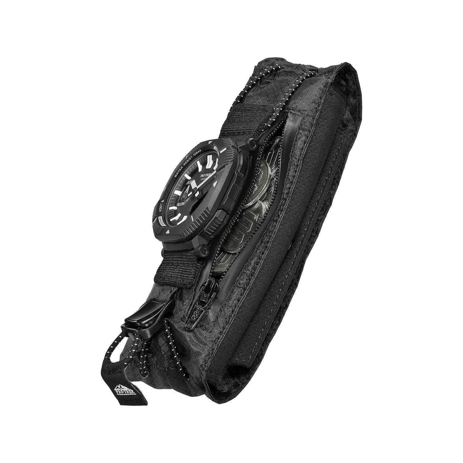 カシオ プロトレック CASIO PRO TREK Hiker Line PRJ-B001EX-1JR ソーラー スマートフォンリンク 10気圧防水 リバーシブルコインケースバンド 腕時計 アウトドア  登山 トレッキング コンパクト 【0826】※8月7日発売予定