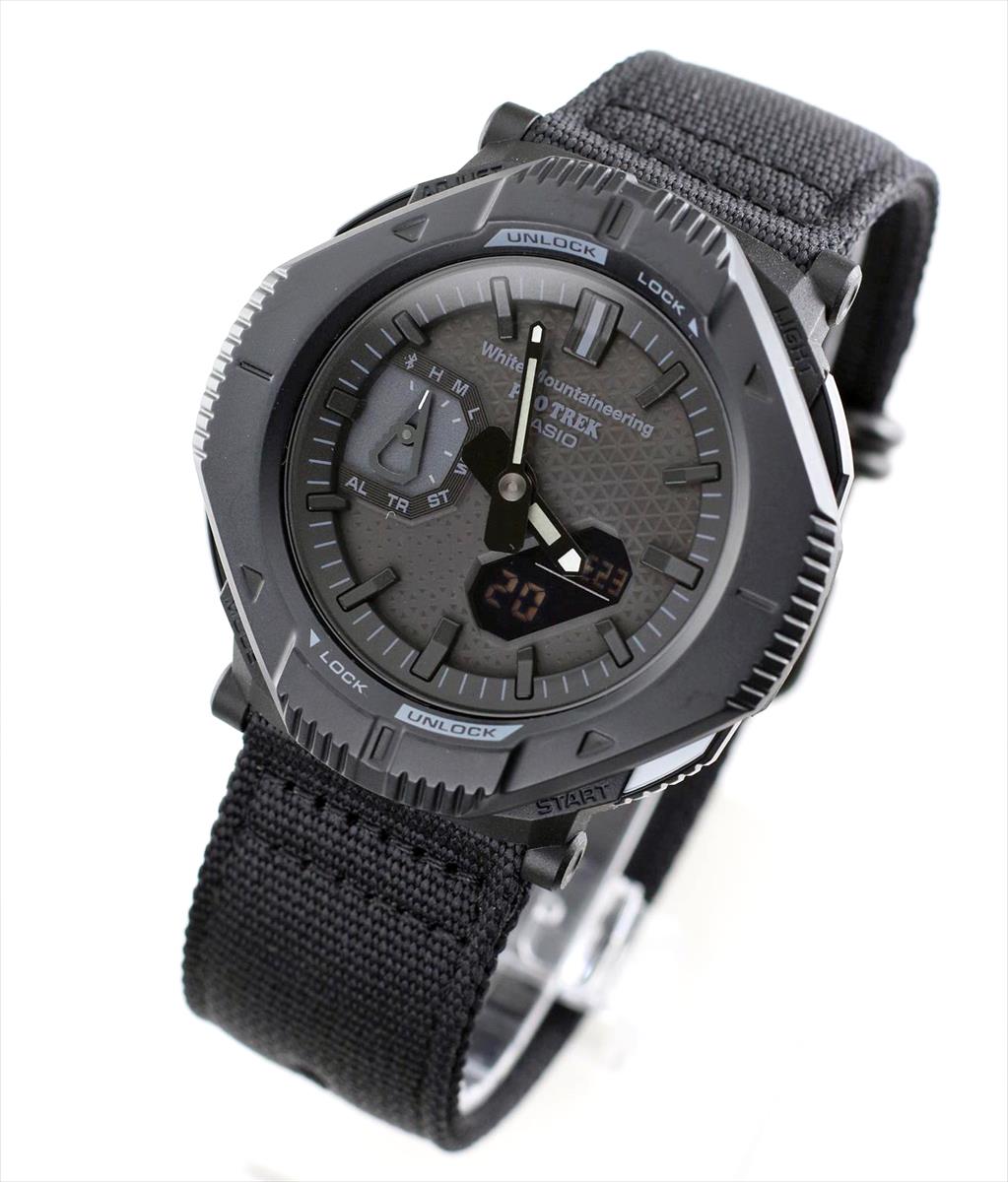 カシオ プロトレック PRJ-B001WM-1JR ホワイトマウンテニアリング White Mountaineering® コラボ CASIO PRO TREK 【1124】【cx01】