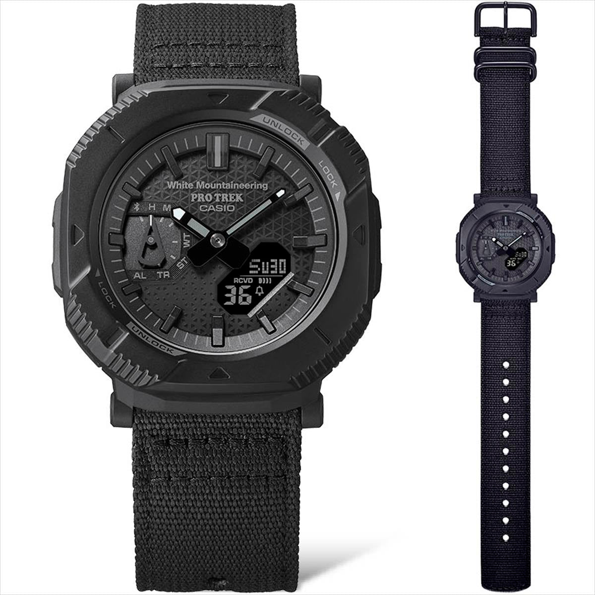 カシオ プロトレック PRJ-B001WM-1JR ホワイトマウンテニアリング White Mountaineering® コラボ CASIO PRO TREK 【1124】【cx01】