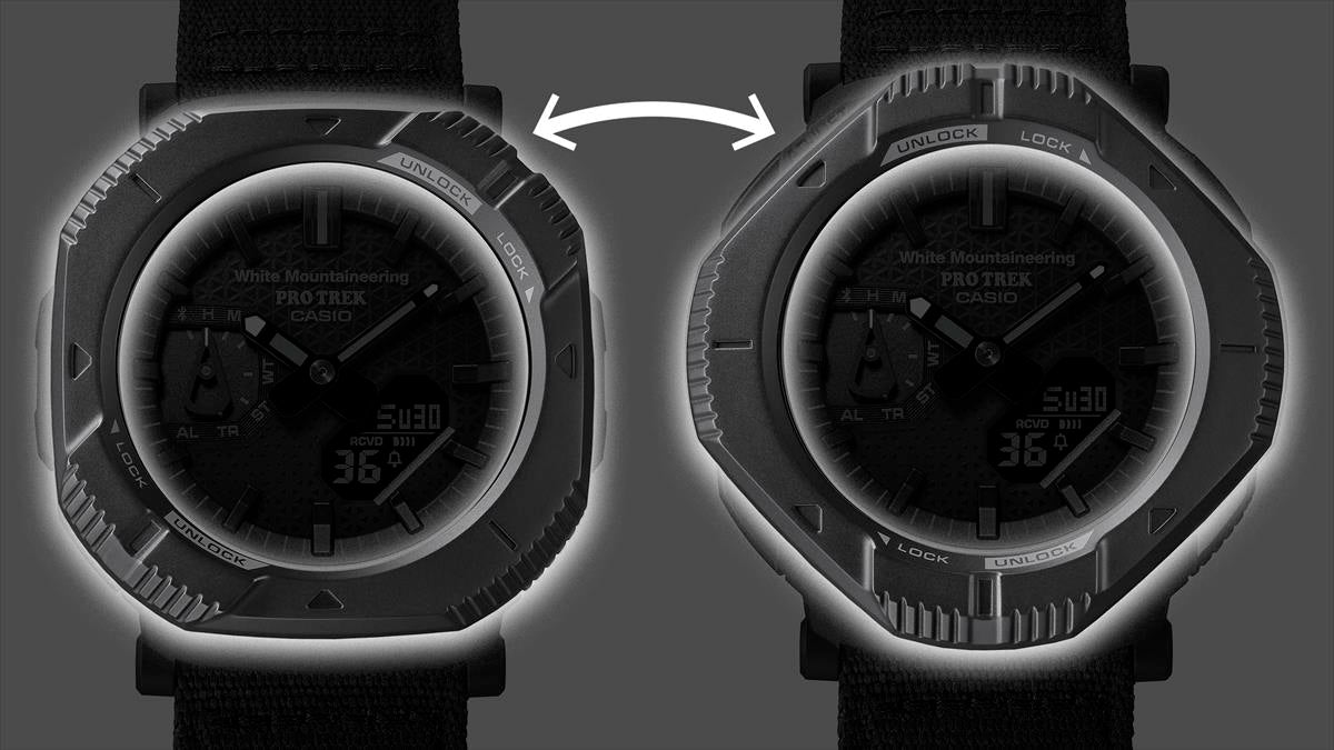 カシオ プロトレック PRJ-B001WM-1JR ホワイトマウンテニアリング White Mountaineering® コラボ CASIO PRO TREK 【1124】【cx01】