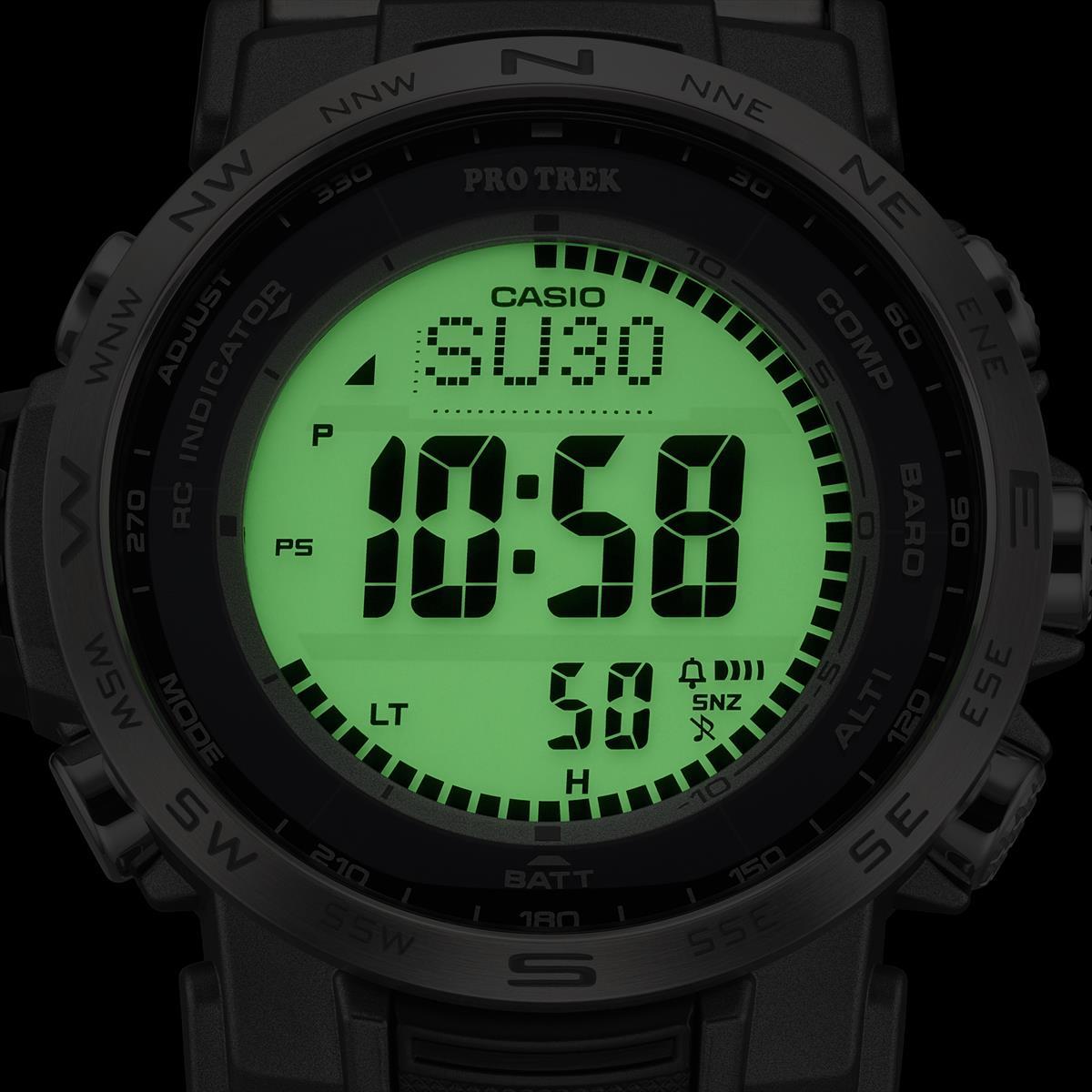 カシオ プロトレック PRW-35TLD-7JF チタンバンド 電波 ソーラー 電波時計 タフソーラー CASIO PRO TREK 【0525】