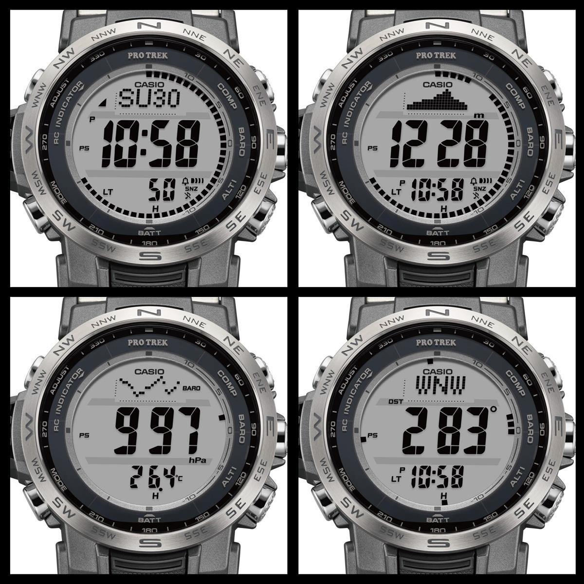 カシオ プロトレック PRW-35TLD-7JF チタンバンド 電波 ソーラー 電波時計 タフソーラー CASIO PRO TREK 【0525】