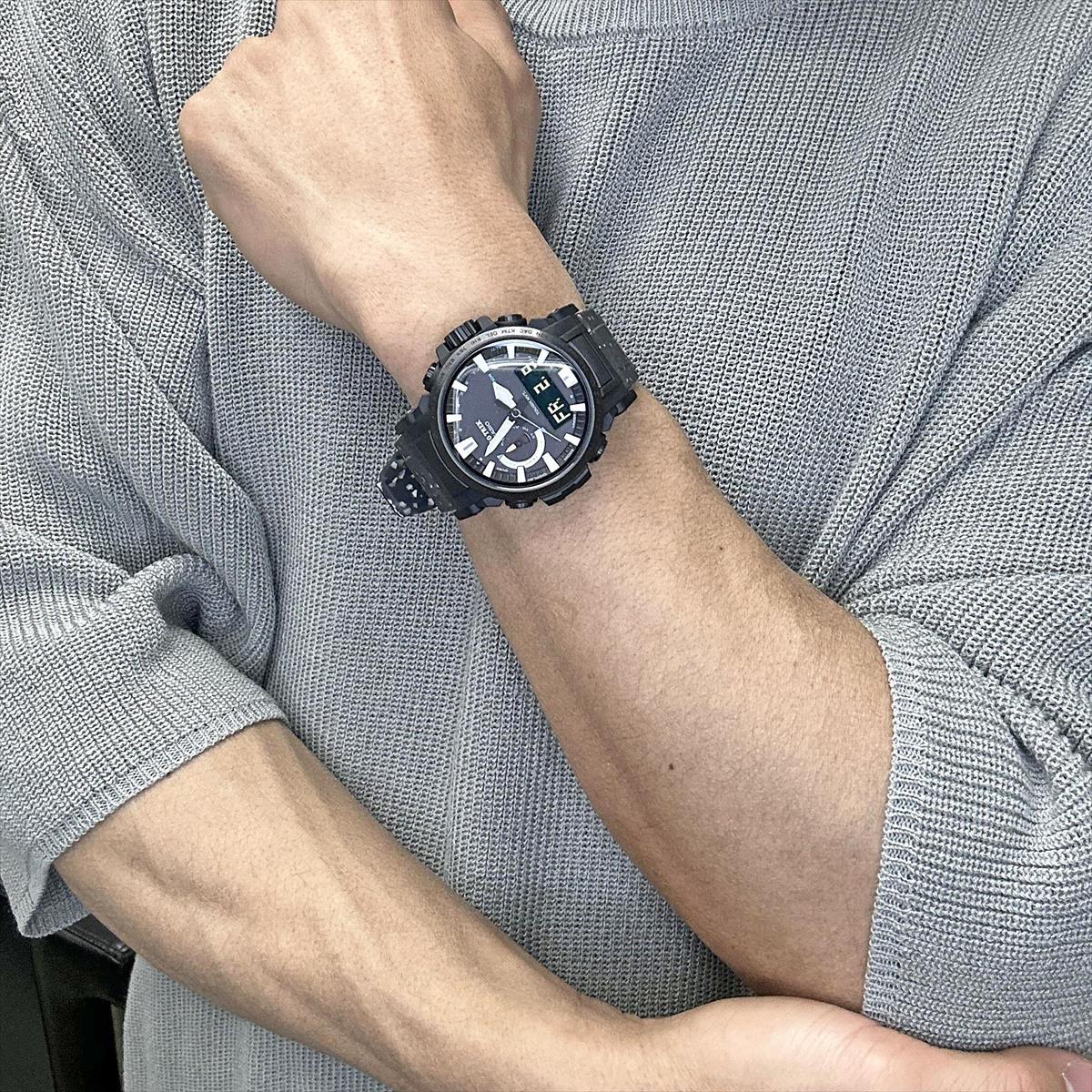 カシオ プロトレック 日本自然保護協会コラボ  PRW-61NJ-1JR イヌワシと大水上山の雪渓 バイオマスプラスチック CASIO PRO TREK 【0324】