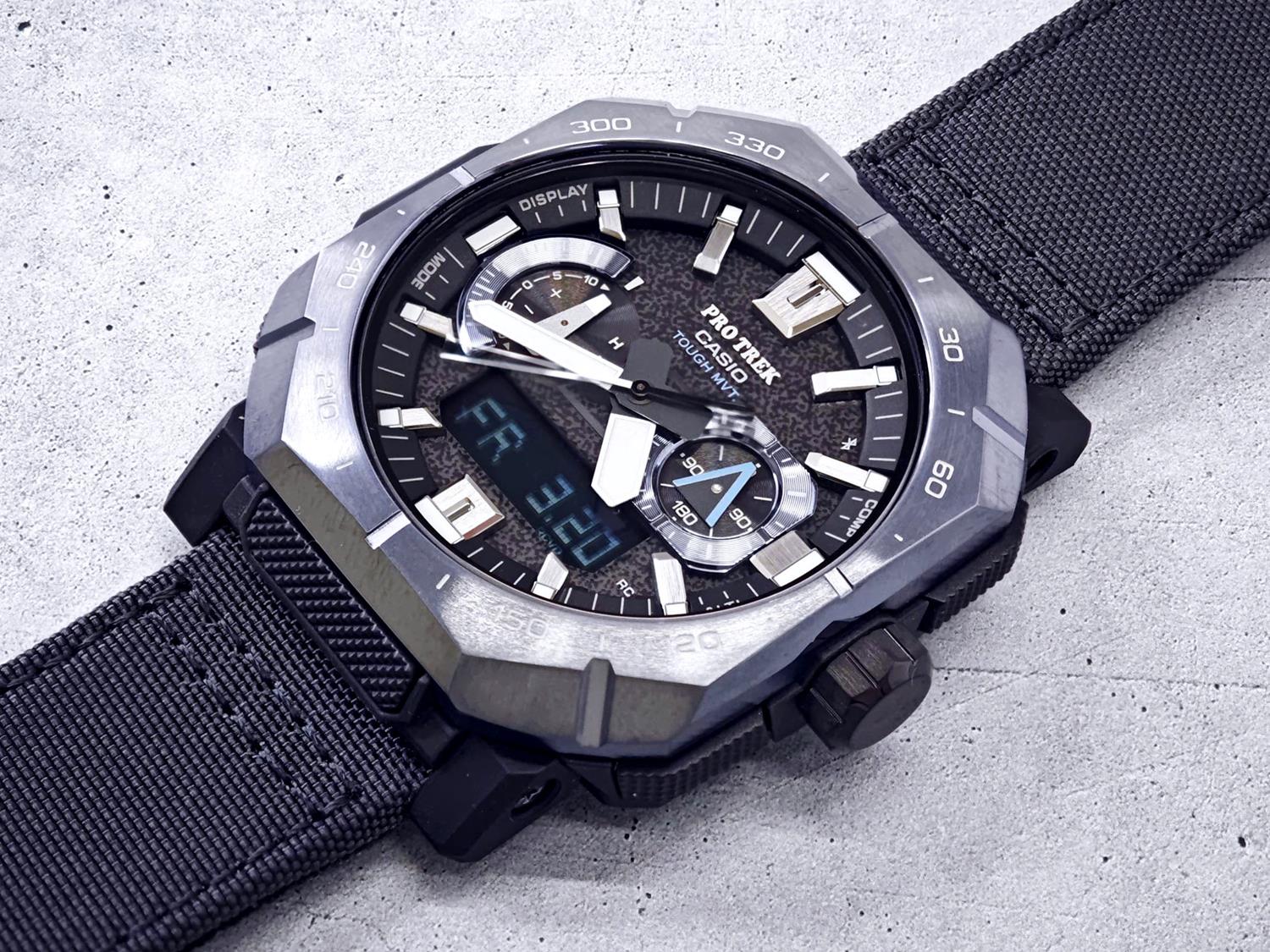 カシオ プロトレック PRW-B1000B-2JF ヨセミテカラー ブルー タフソーラー 電波時計 Bluetooth連携 トリプルセンサー サファイアガラス クライマーライン CASIO PRO TREK 【0426】