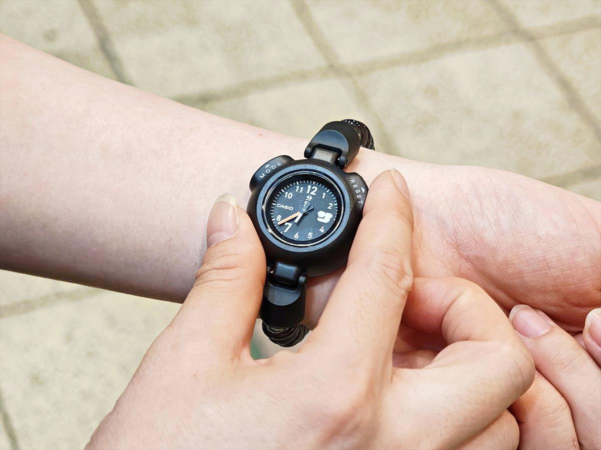 CASIO カシオ "サ時計" SAN-100H-1BJR サウナ専用 腕時計 12分計 5気圧防水 伸縮カールバンド 【cx01】【1025】【店頭受取可能商品】