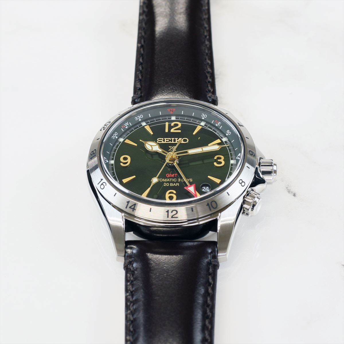 【特別な公式ノベルティ付き】セイコー プロスペックス SBEJ005 アルピニスト GMT  SEIKO PROSPEX 【1023】