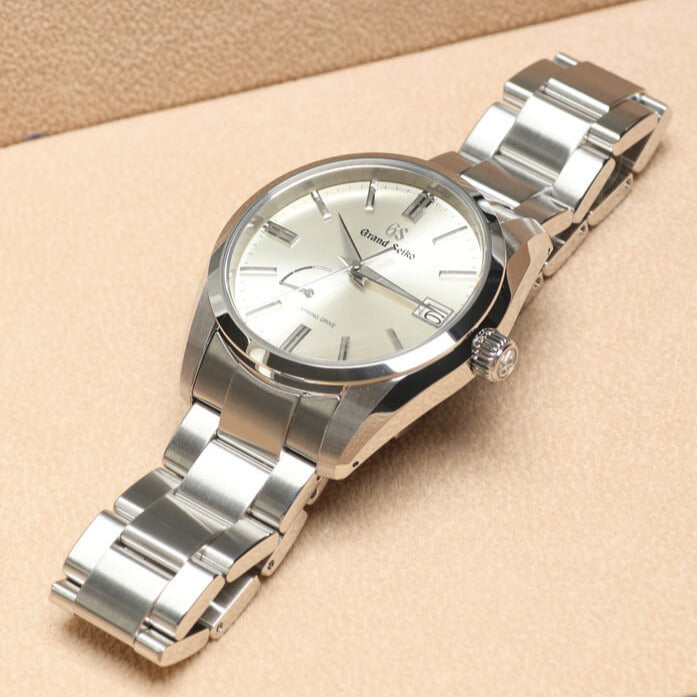 グランドセイコー  ヘリテージコレクション SBGA437 スプリングドライブ 厚銀放射ダイヤル Grand Seiko
