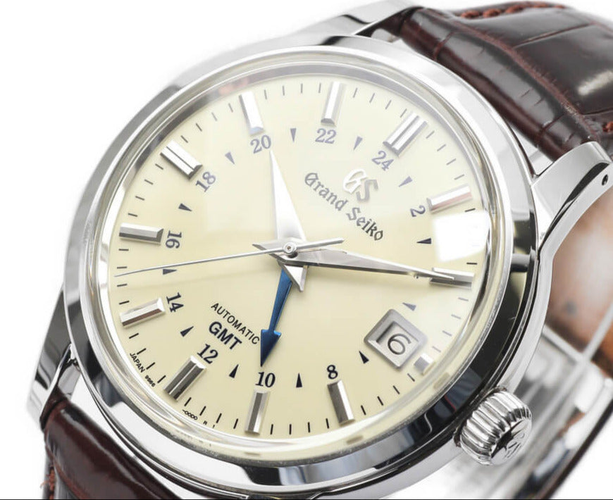 グランドセイコー エレガンスコレクション SBGM221  自動巻き 9S66 メカニカル GMT クロコダイル  Grand Seiko